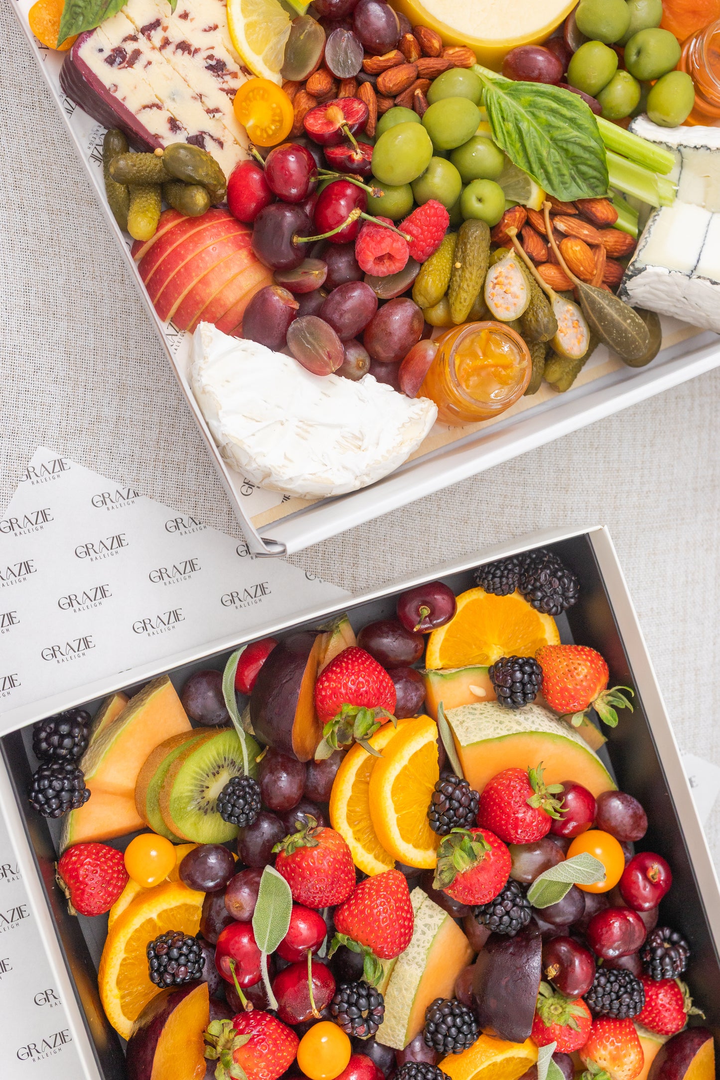 Seasonal Fresh Fruit Board — Serves 12 | Locally Sourced & Vibrantly Styled