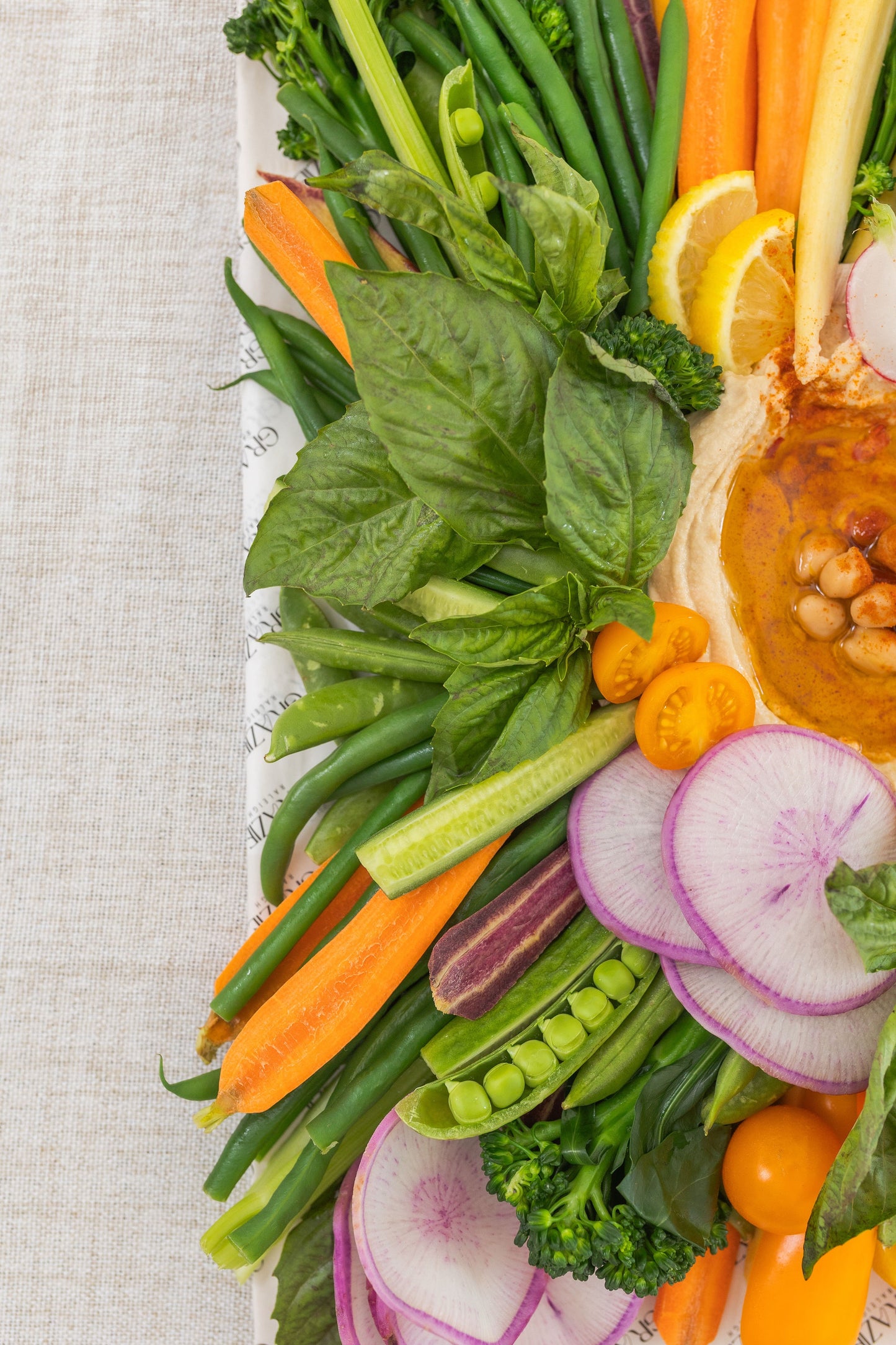 Farmers Market Crudités Board - Serves 8-12 | Seasonal Masterpiece