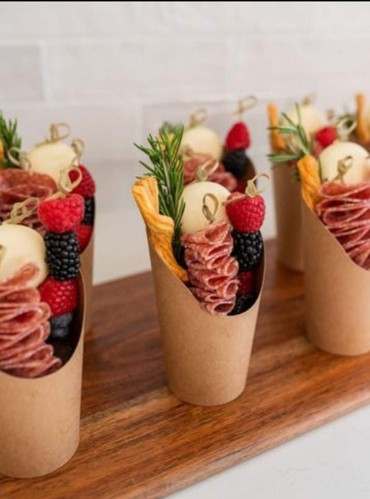 Charcuterie Cups — Serves 12 | Fresh Stylish & Ready to Enjoy