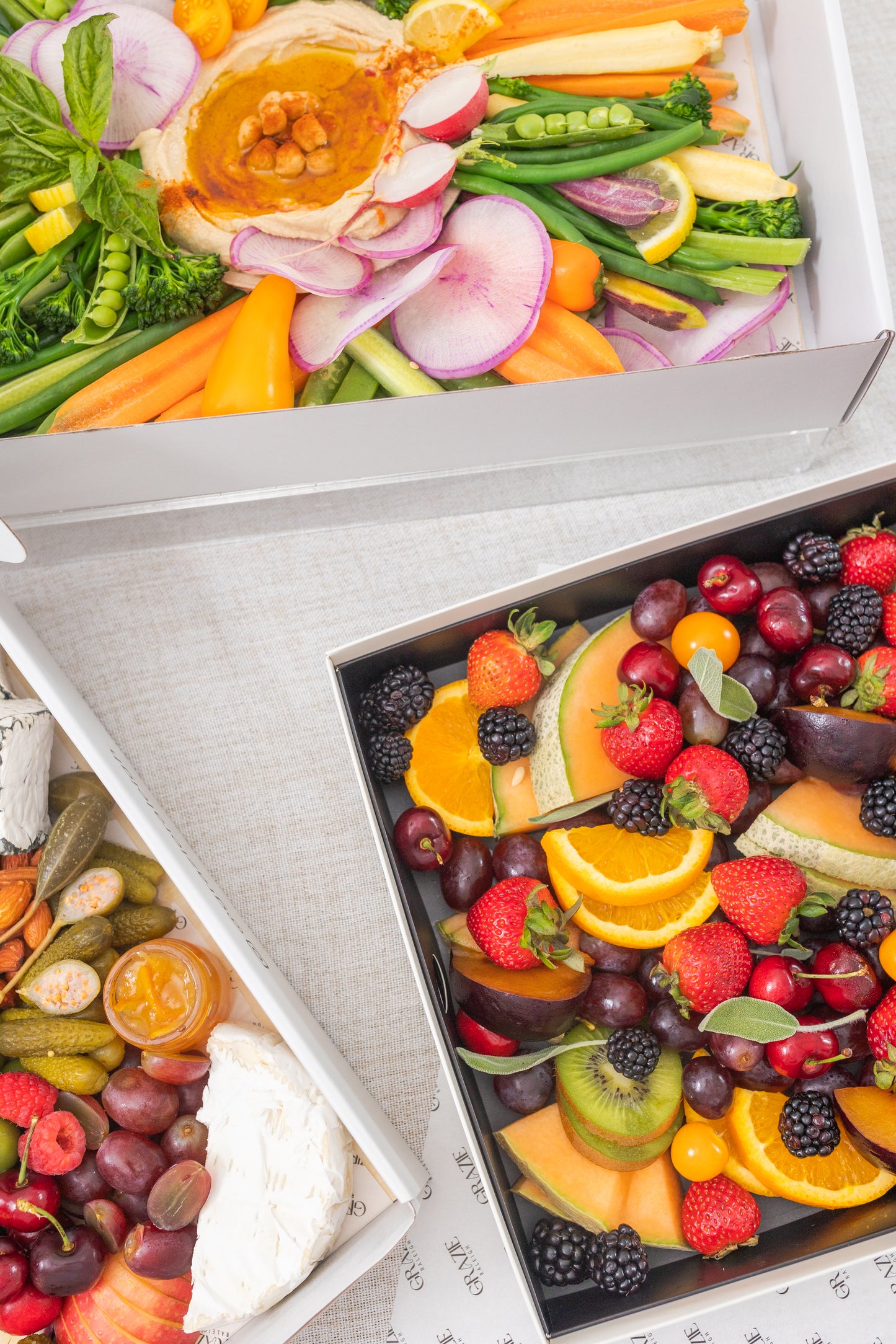 Seasonal Fresh Fruit Board — Serves 12 | Locally Sourced & Vibrantly Styled