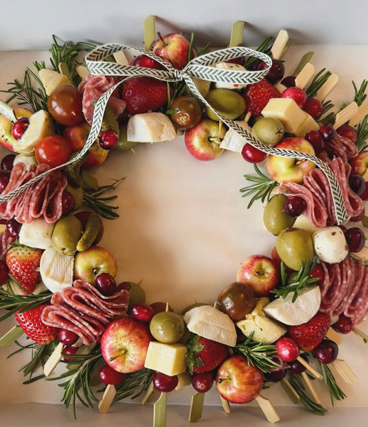 Holiday Charcuterie Wreath