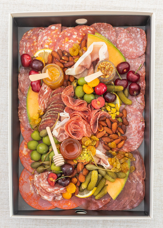 Grand Charcuterie Board — Serves 8–10 | Abundant, Artisanal & Beautifully Curated