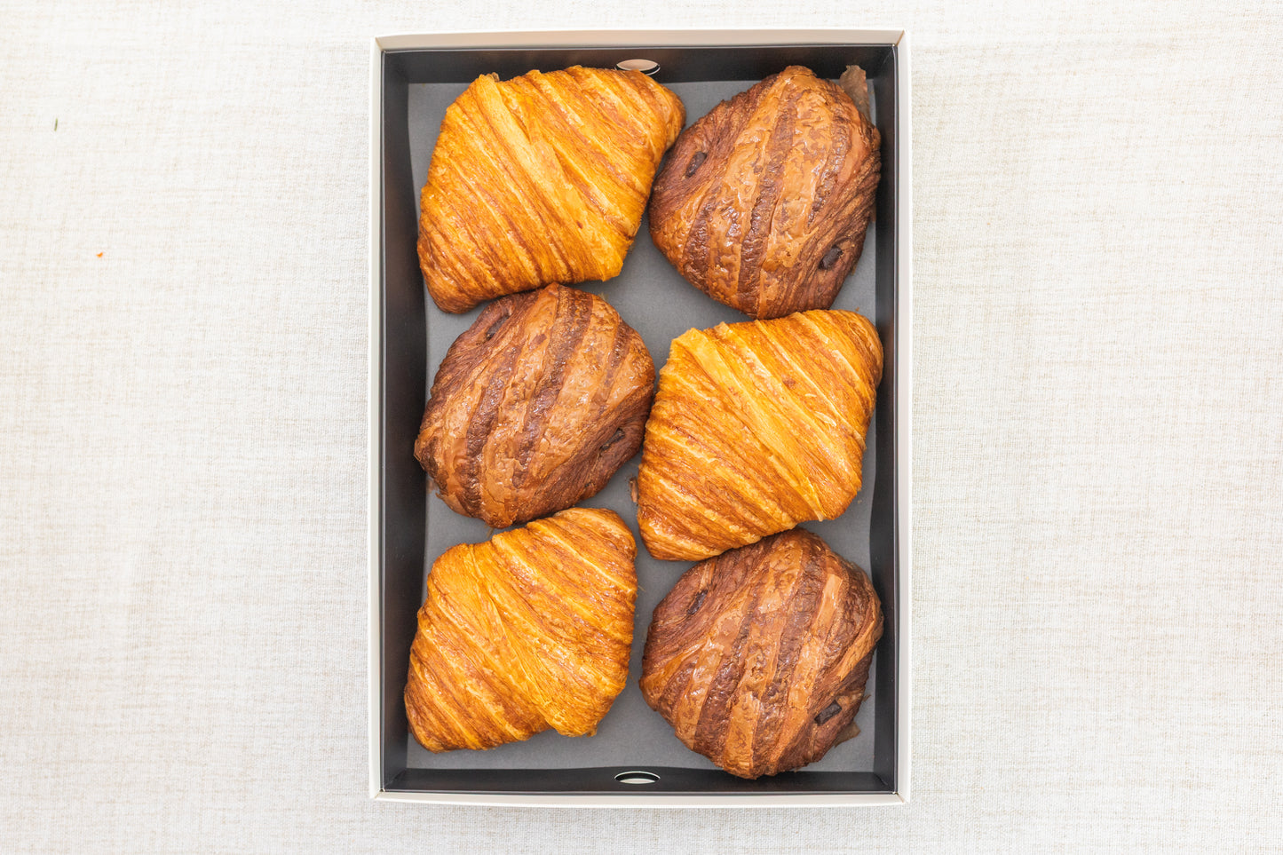 Giant Flaky Croissants by The Blue Ox Bakery — Serves 6–12 | Locally Loved, Paris-Inspired